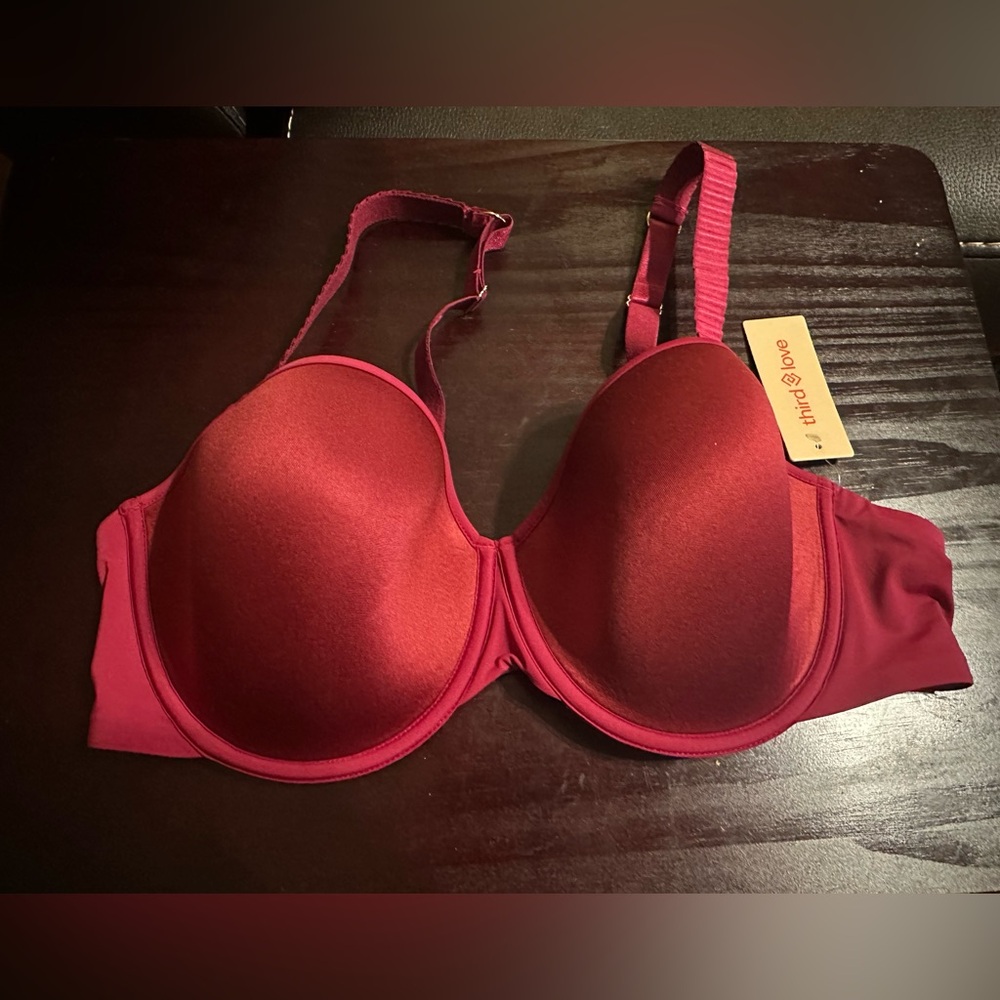 ThirdLove Deep Red Bra